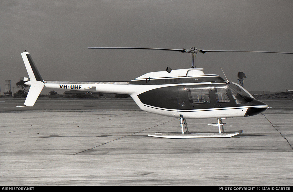 Aircraft Photo of VH-UHF | Bell 206A JetRanger | AirHistory.net #35351