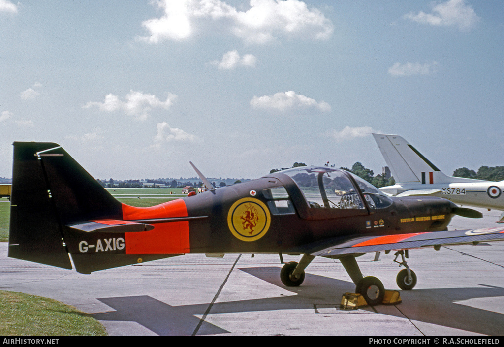 Aircraft Photo of G-AXIG | Scottish Aviation Bulldog 104 | Scottish Aviation | AirHistory.net #35352