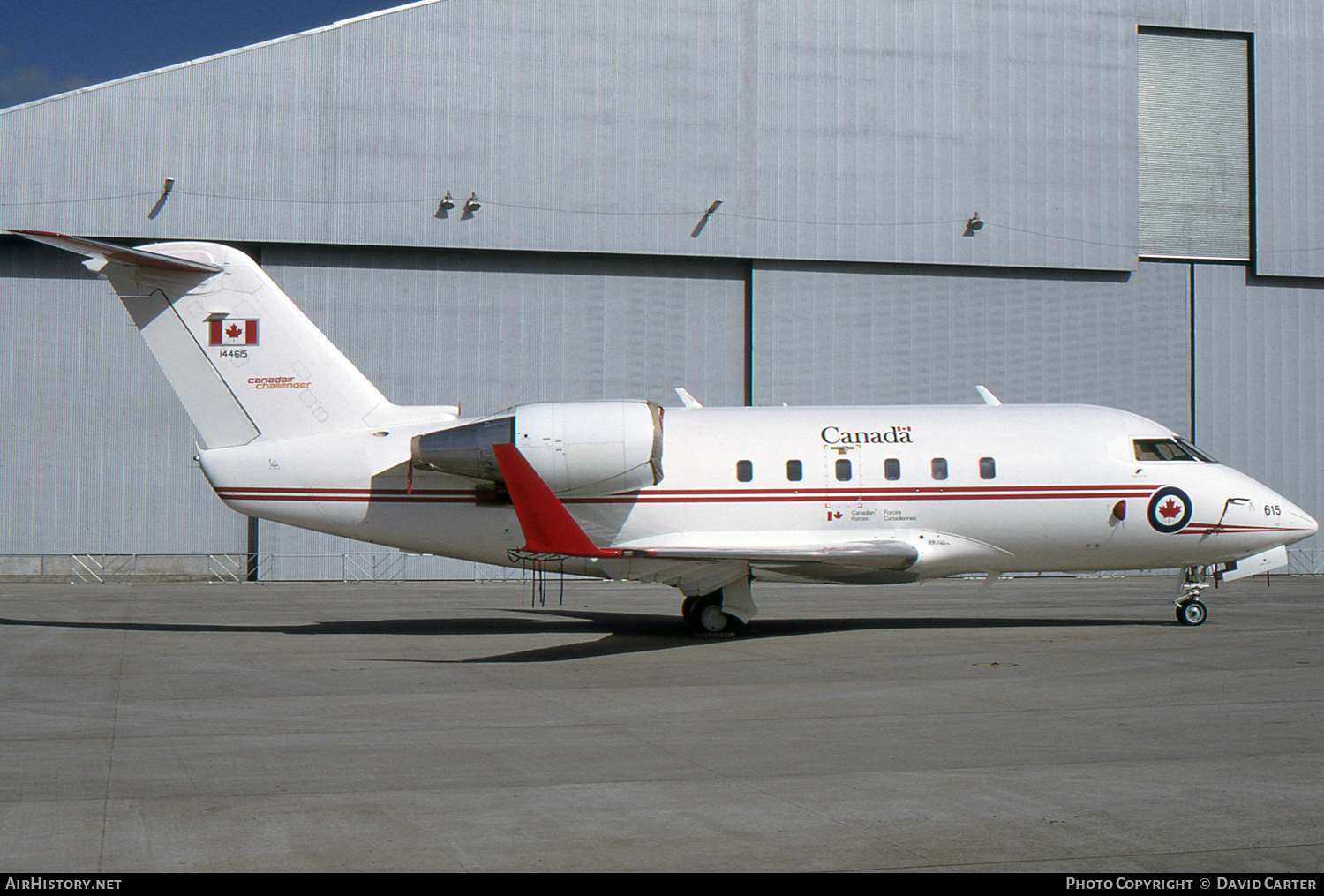 Aircraft Photo of 144615 | Canadair CC-144B Challenger (601/CL-600-2A12) | Canada - Air Force | AirHistory.net #35357