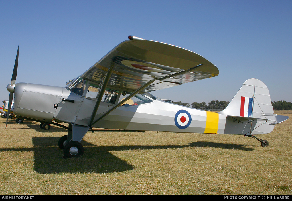 Aircraft Photo of VH-RIE | Auster J-8L Aiglet Trainer | UK - Air Force | AirHistory.net #35374