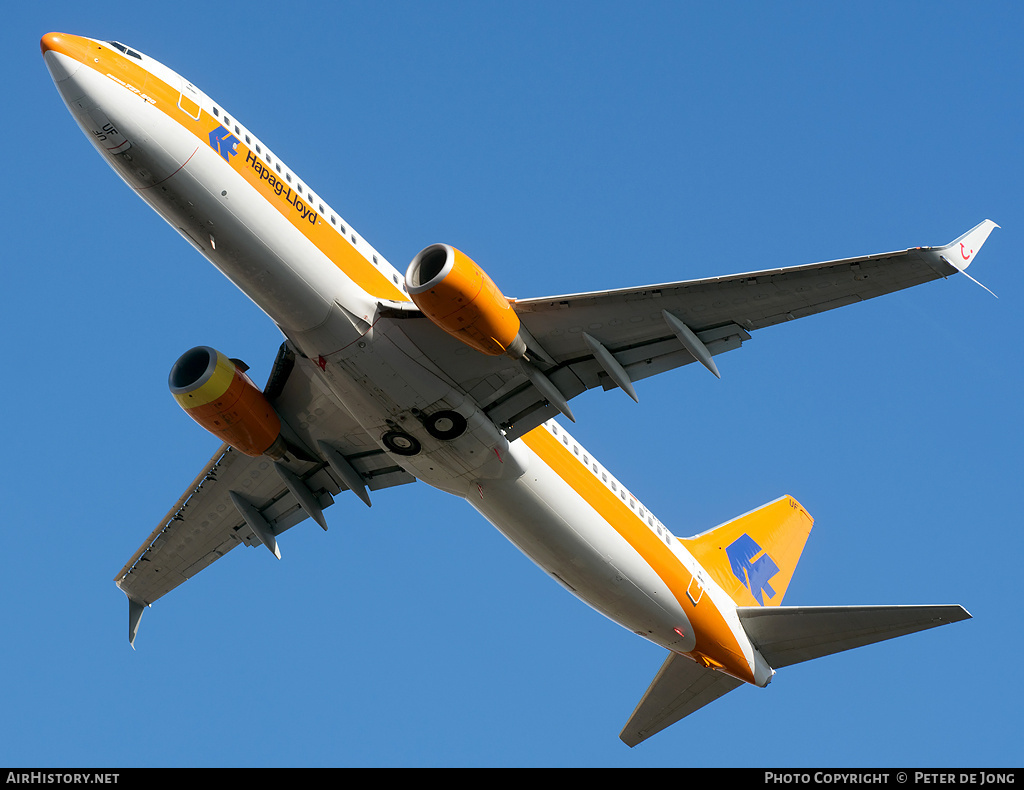 Aircraft Photo of D-ATUF | Boeing 737-8K5 | Hapag-Lloyd | AirHistory.net #35389