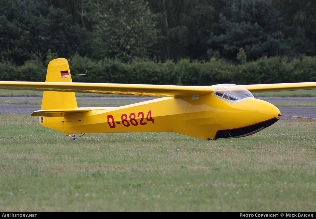 Aircraft Photo of D-8824 | Scheibe Zugvogel IIIB | AirHistory.net #35394