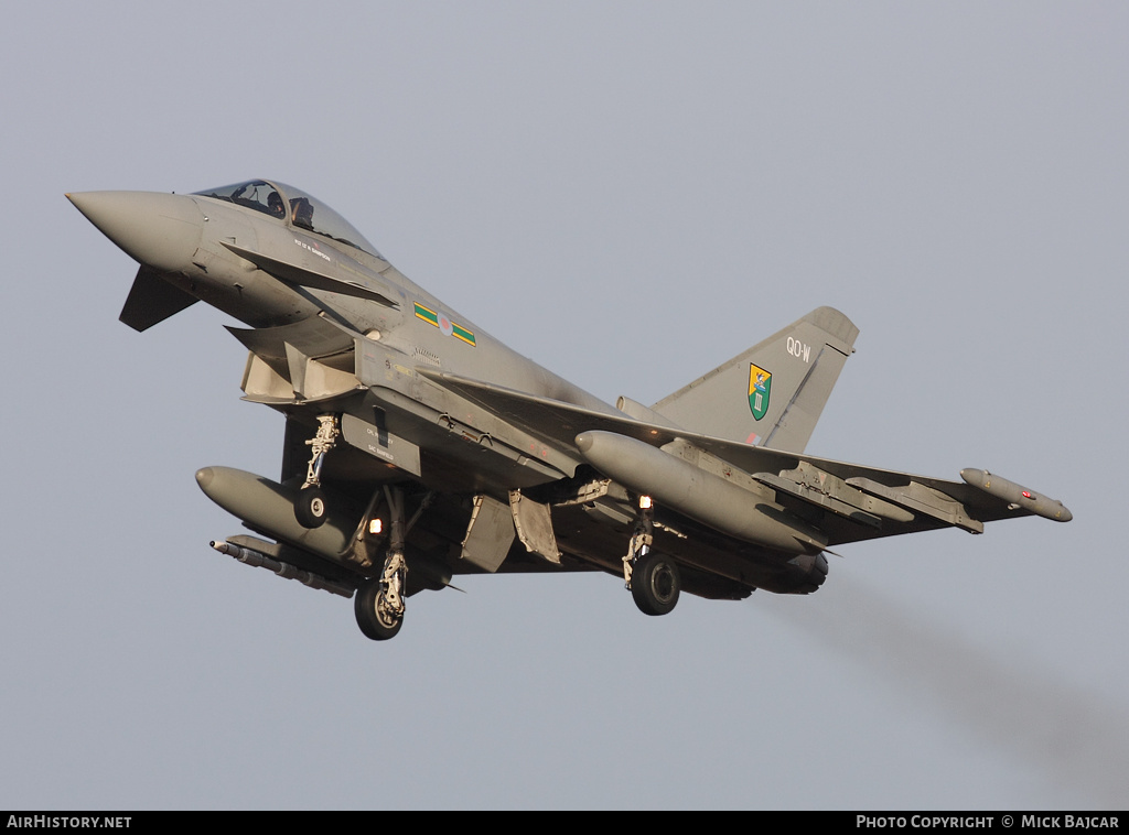 Aircraft Photo of ZJ937 | Eurofighter EF-2000 Typhoon F2 | UK - Air Force | AirHistory.net #35396