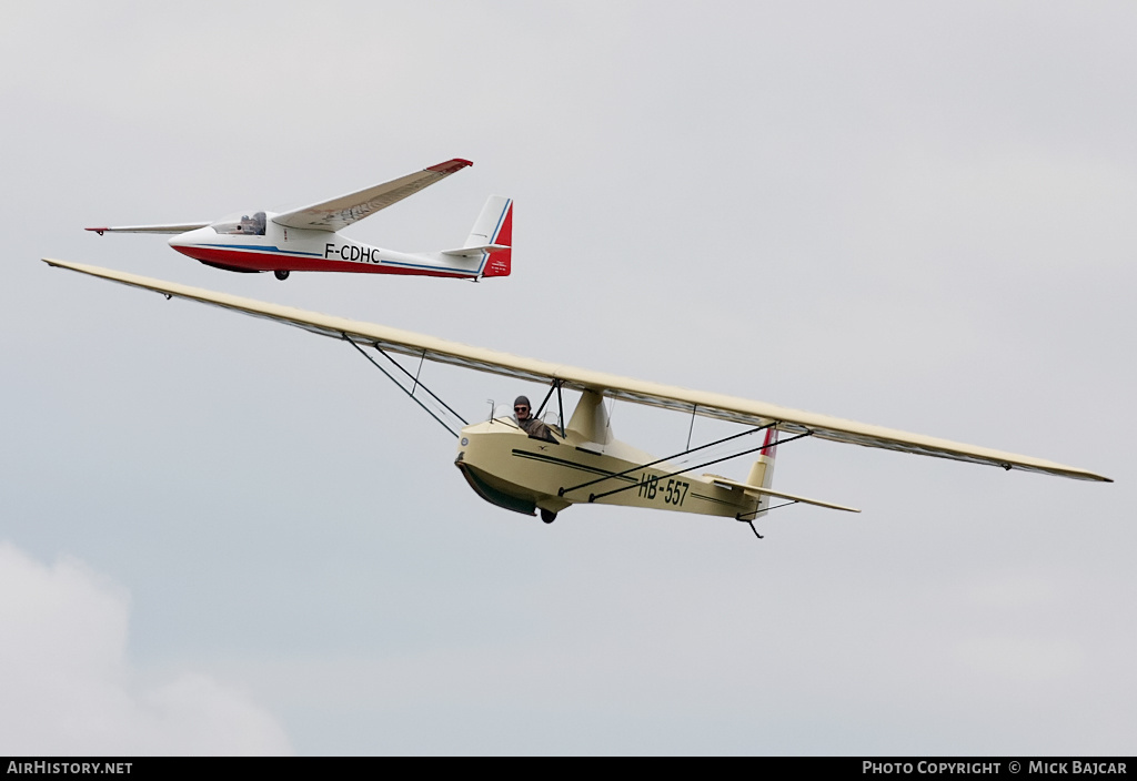 Aircraft Photo of HB-557 | Slingsby T.31B | AirHistory.net #35397