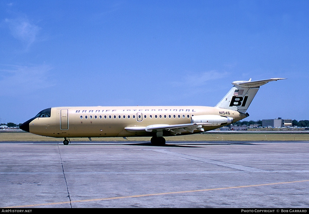 Aircraft Photo of N1546 | BAC 111-203AE One-Eleven | Braniff International Airways | AirHistory.net #35405