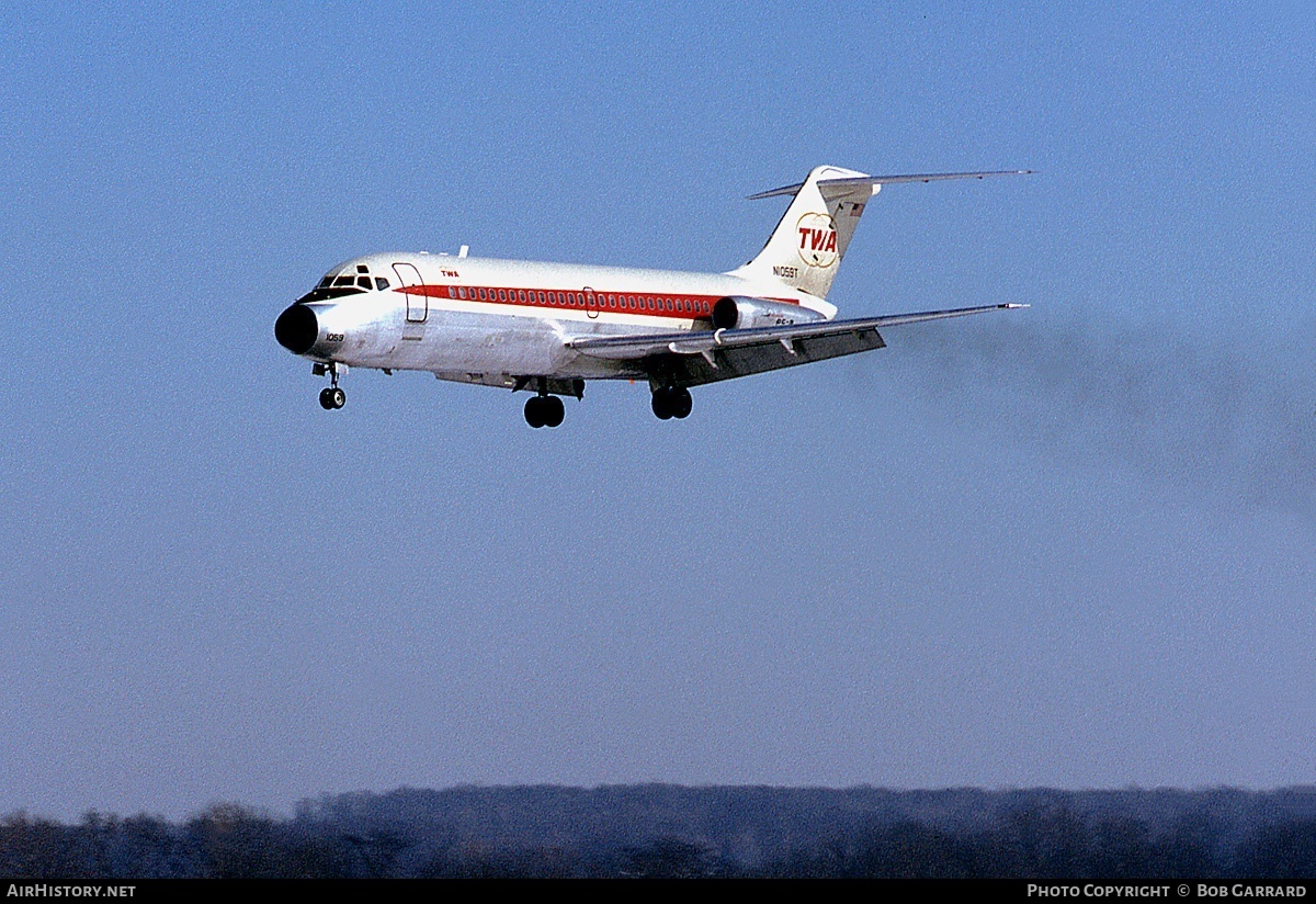 Aircraft Photo of N1059T | Douglas DC-9-15 | Trans World Airlines - TWA | AirHistory.net #35410