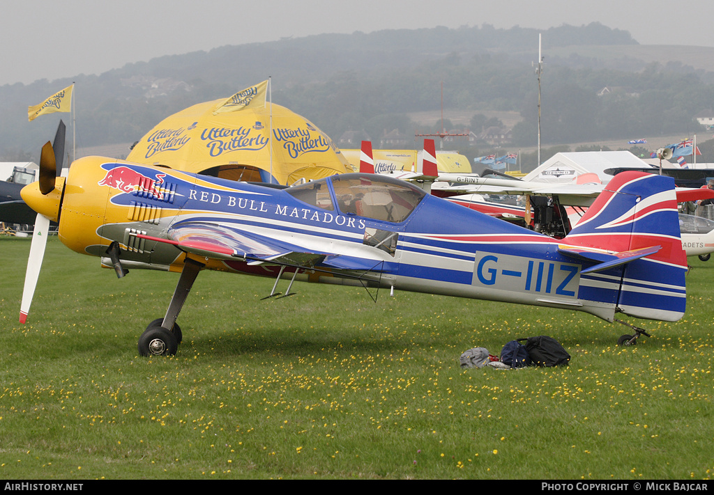 Aircraft Photo of G-IIIZ | Sukhoi Su-26M | Red Bull | AirHistory.net #35416