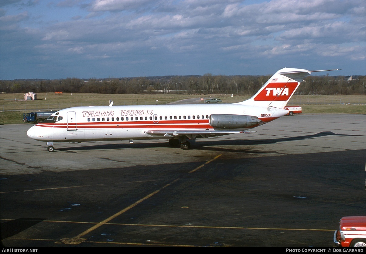Aircraft Photo of N1053T | Douglas DC-9-14 | Trans World Airlines - TWA | AirHistory.net #35422