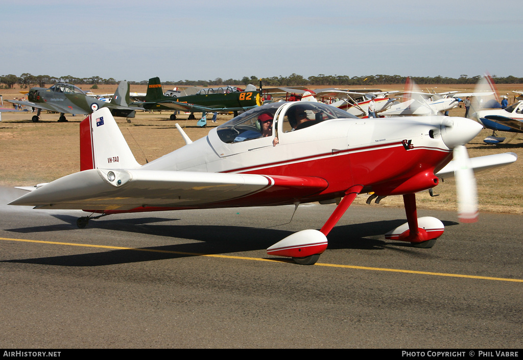 Aircraft Photo of VH-TAQ | Van's RV-6 | AirHistory.net #35426