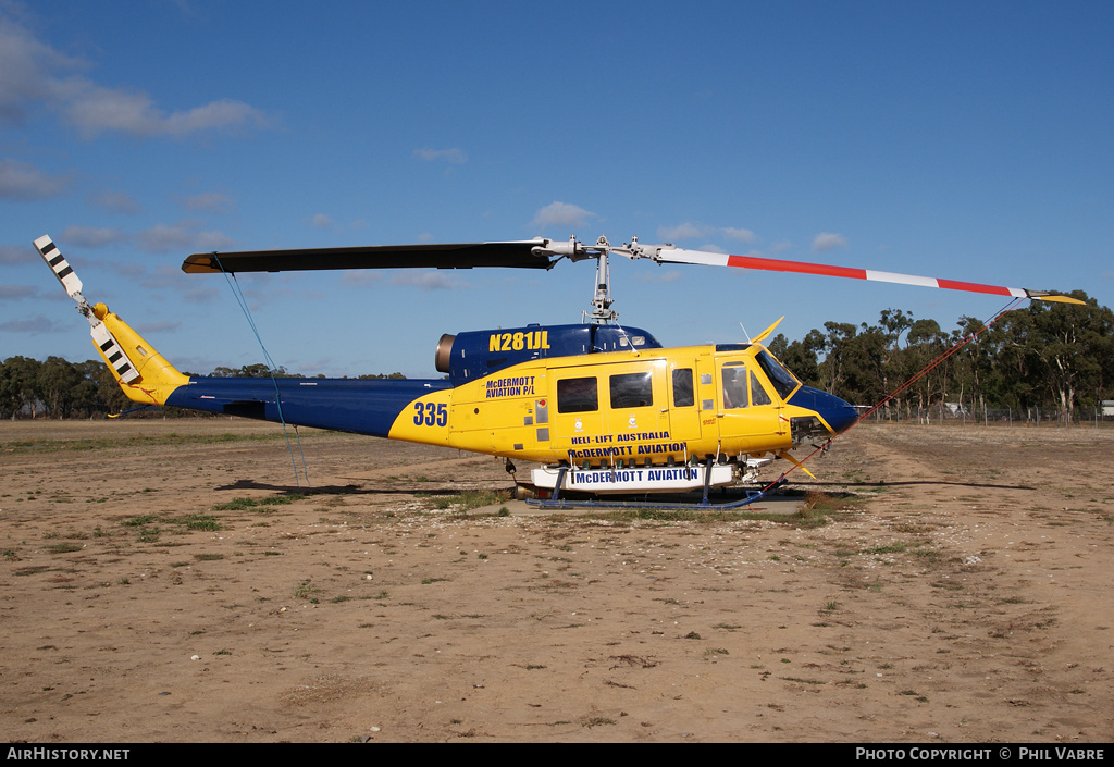 Aircraft Photo of N281JL | Bell 214B-1 Biglifter | McDermott Aviation | AirHistory.net #35427