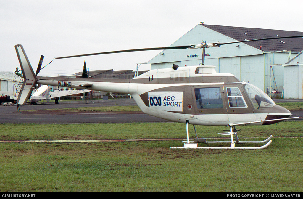 Aircraft Photo of VH-UHC | Bell 206A JetRanger | ABC Sport | AirHistory.net #35430