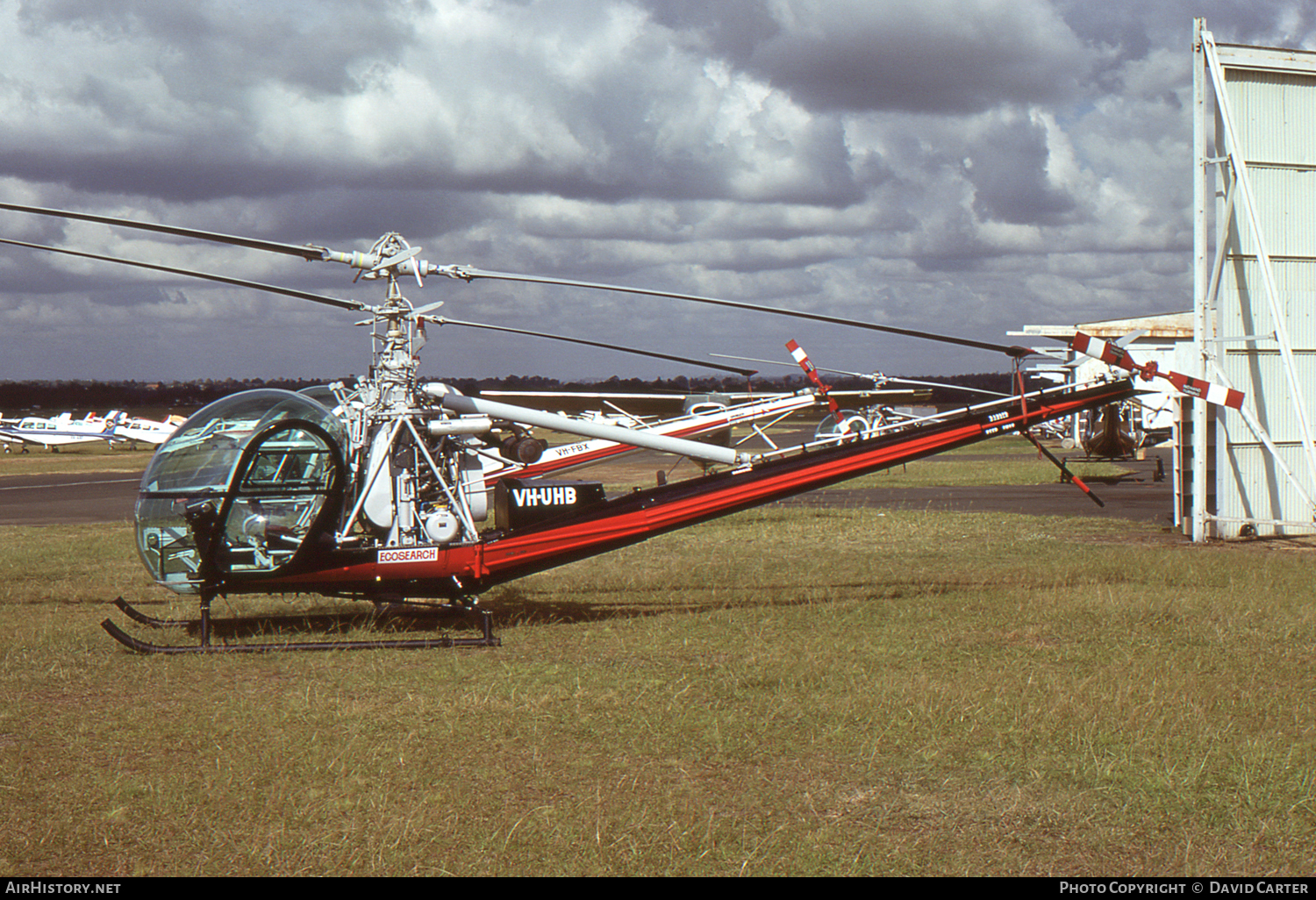 Aircraft Photo of VH-UHB | Hiller UH-12E | Ecosearch | AirHistory.net #35431