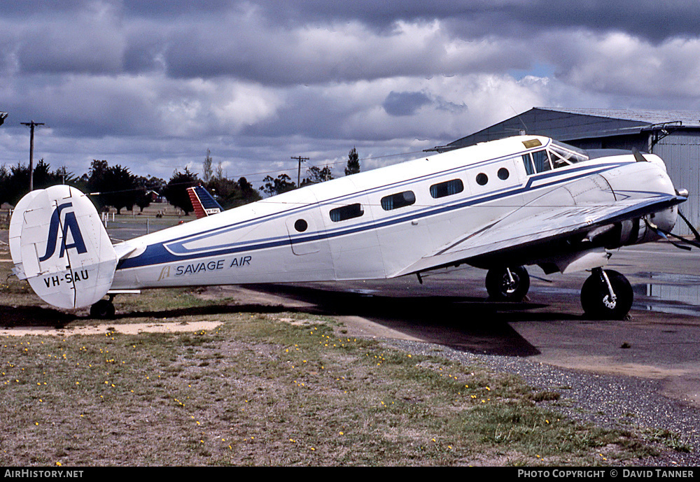 Aircraft Photo of VH-SAU | Beech D18S | Savage Air | AirHistory.net #35443