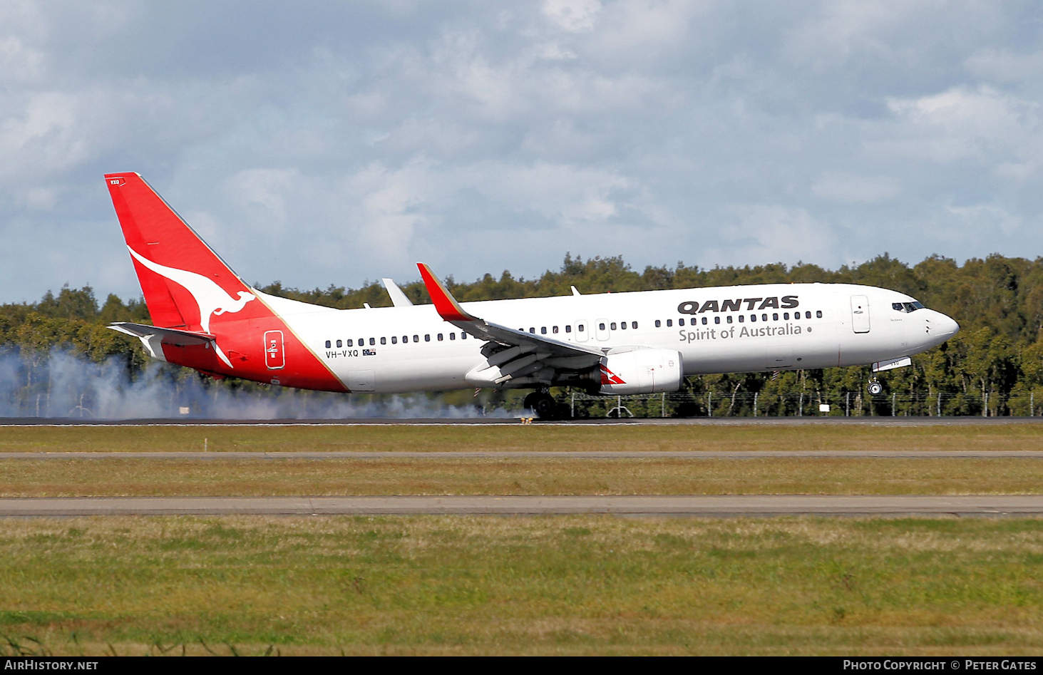 Aircraft Photo of VH-VXQ | Boeing 737-838 | Qantas | AirHistory.net #35464
