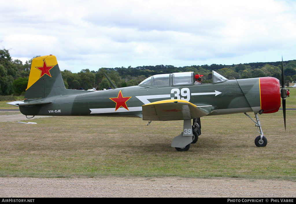 Aircraft Photo of VH-CJE | Nanchang CJ-6A | Soviet Union - Air Force | AirHistory.net #35477