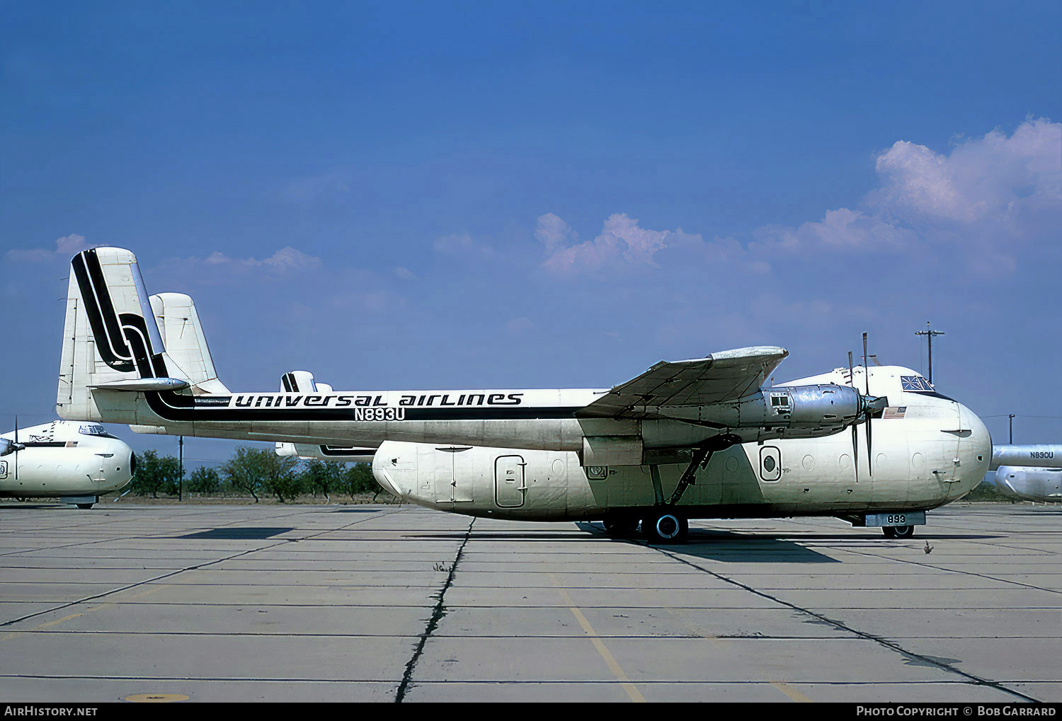 Aircraft Photo of N893U | Armstrong Whitworth AW-650 Argosy 101 | Universal Airlines | AirHistory.net #35491