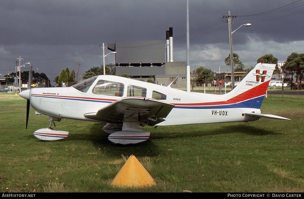 Aircraft Photo of VH-UDX | Piper PA-28-161 Warrior II | Hunter Air Service | AirHistory.net #35495