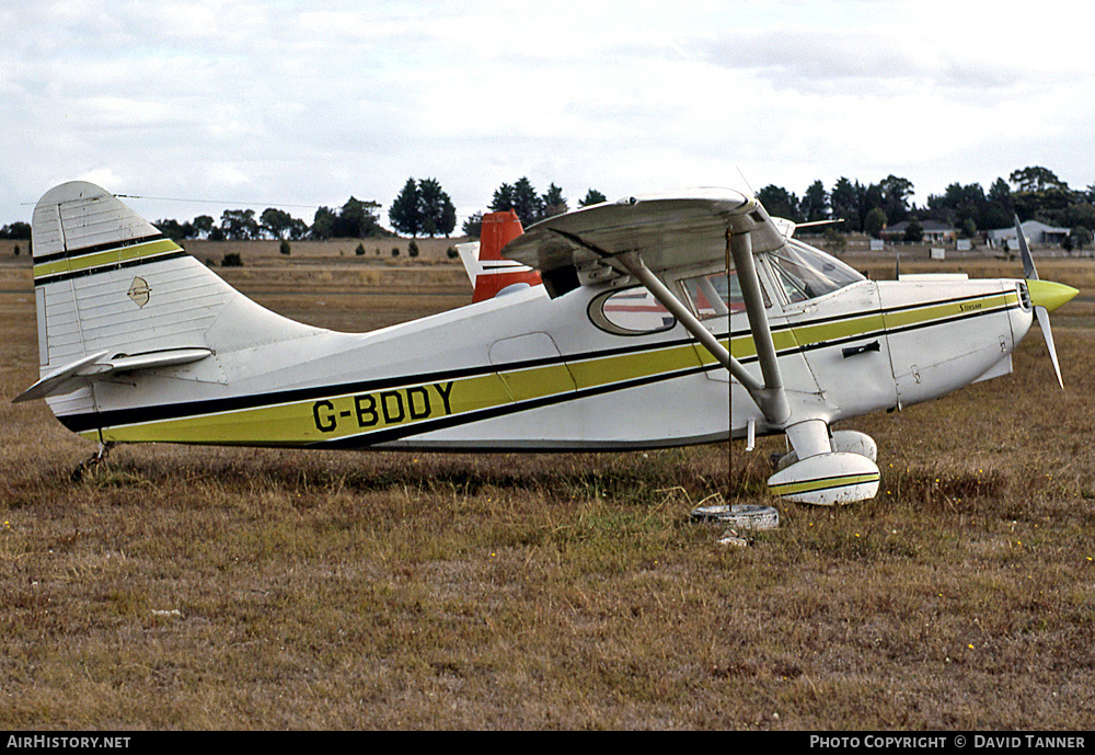 Aircraft Photo of G-BDDY | Stinson 108-3 Voyager | AirHistory.net #35503