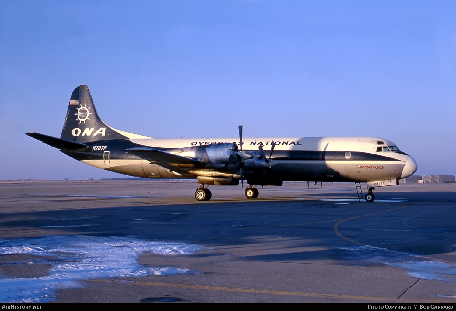 Aircraft Photo of N287F | Lockheed L-188A(F) Electra | Overseas National Airways - ONA | AirHistory.net #35527