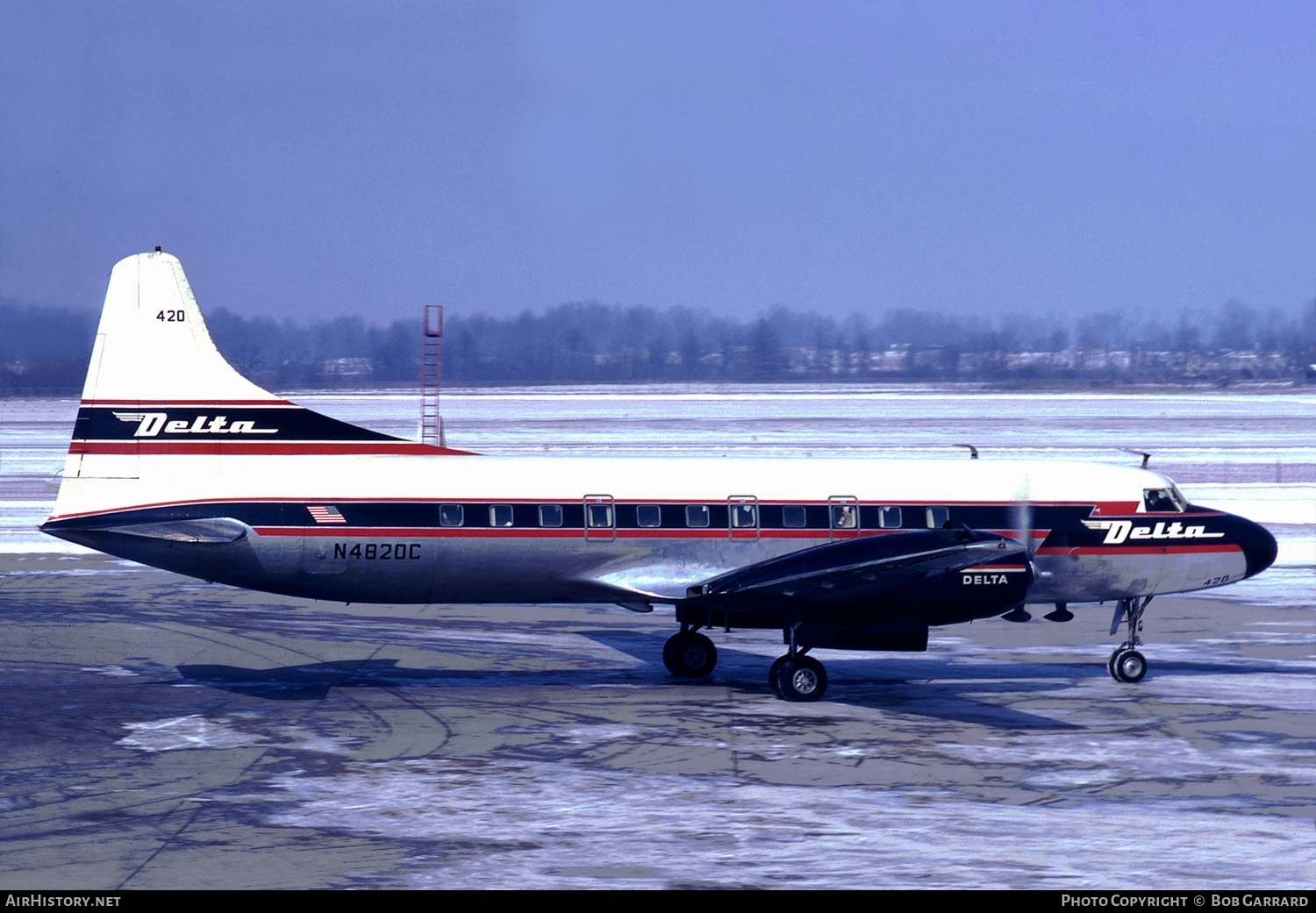 Aircraft Photo of N4820C | Convair 340-38 | Delta Air Lines | AirHistory.net #35529