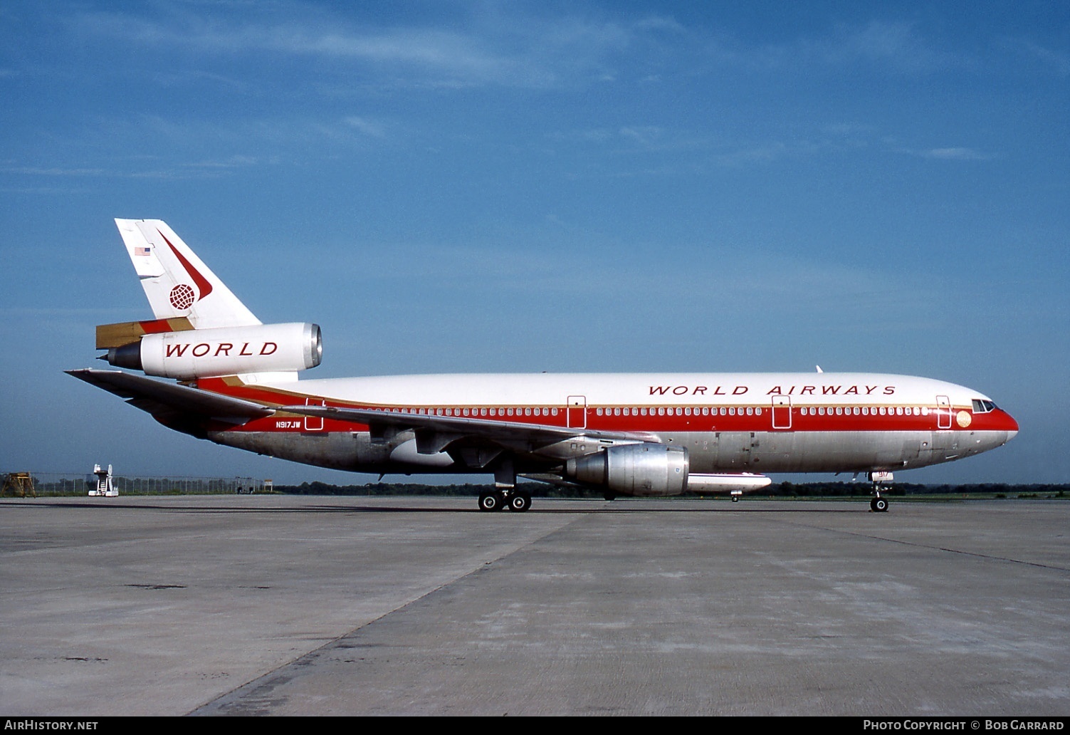 Aircraft Photo of N917JW | McDonnell Douglas DC-10-10 | World Airways | AirHistory.net #35530