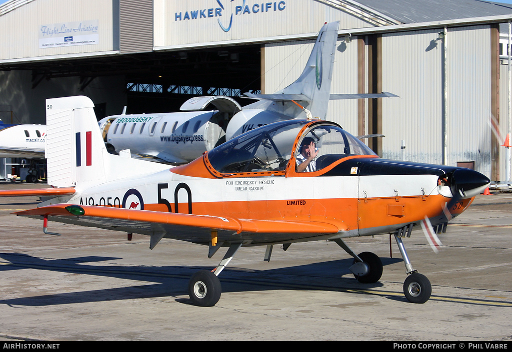Aircraft Photo of VH-YBD / A19-050 | New Zealand CT-4A Airtrainer | Jetcraft Aviation | Australia - Air Force | AirHistory.net #35531