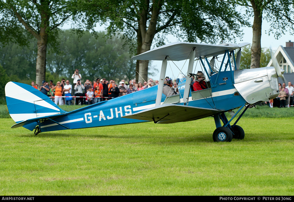 Aircraft Photo of G-AJHS | De Havilland D.H. 82A Tiger Moth II | AirHistory.net #35546