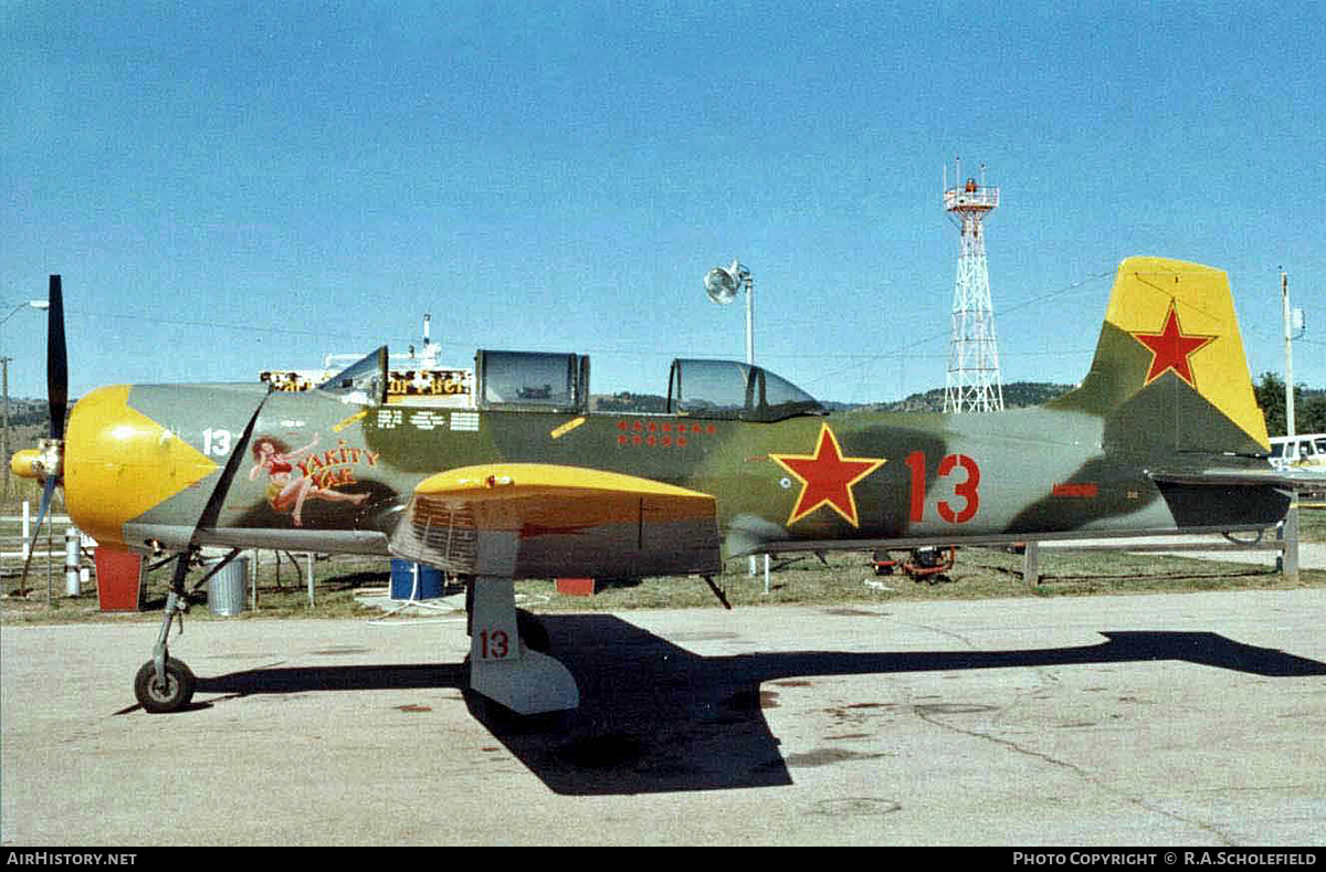 Aircraft Photo of N3104D / 13 red | Nanchang CJ-6A | Soviet Union - Air Force | AirHistory.net #35558
