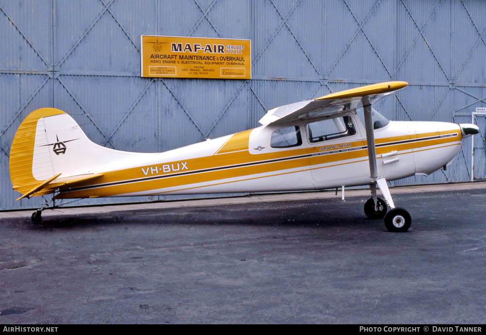 Aircraft Photo of VH-BUX | Cessna 170B | Missionary Aviation Fellowship - MAF | AirHistory.net #35574