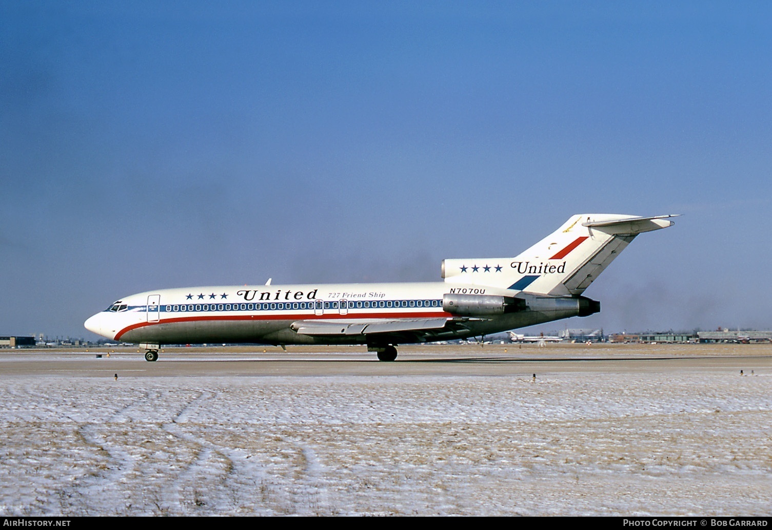 Aircraft Photo of N7070U | Boeing 727-22 | United Air Lines | AirHistory.net #35594