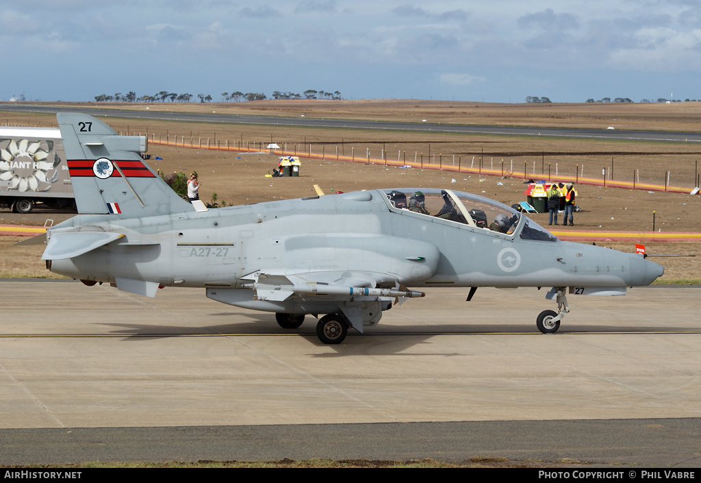 Aircraft Photo of A27-27 | BAE Systems Hawk 127 | Australia - Air Force | AirHistory.net #35605