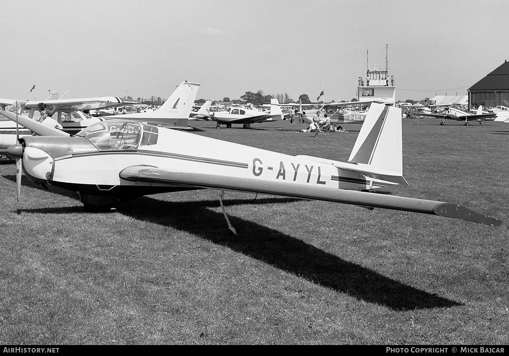 Aircraft Photo of G-AYYL | Scheibe T-61A Falke (SF-25) | AirHistory.net #35629
