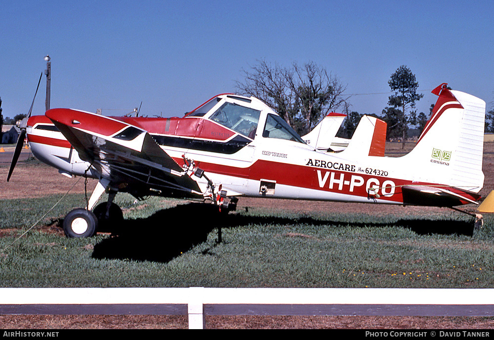 Aircraft Photo of VH-PGO | Cessna A188B AgTruck | Aerocare | AirHistory.net #35630