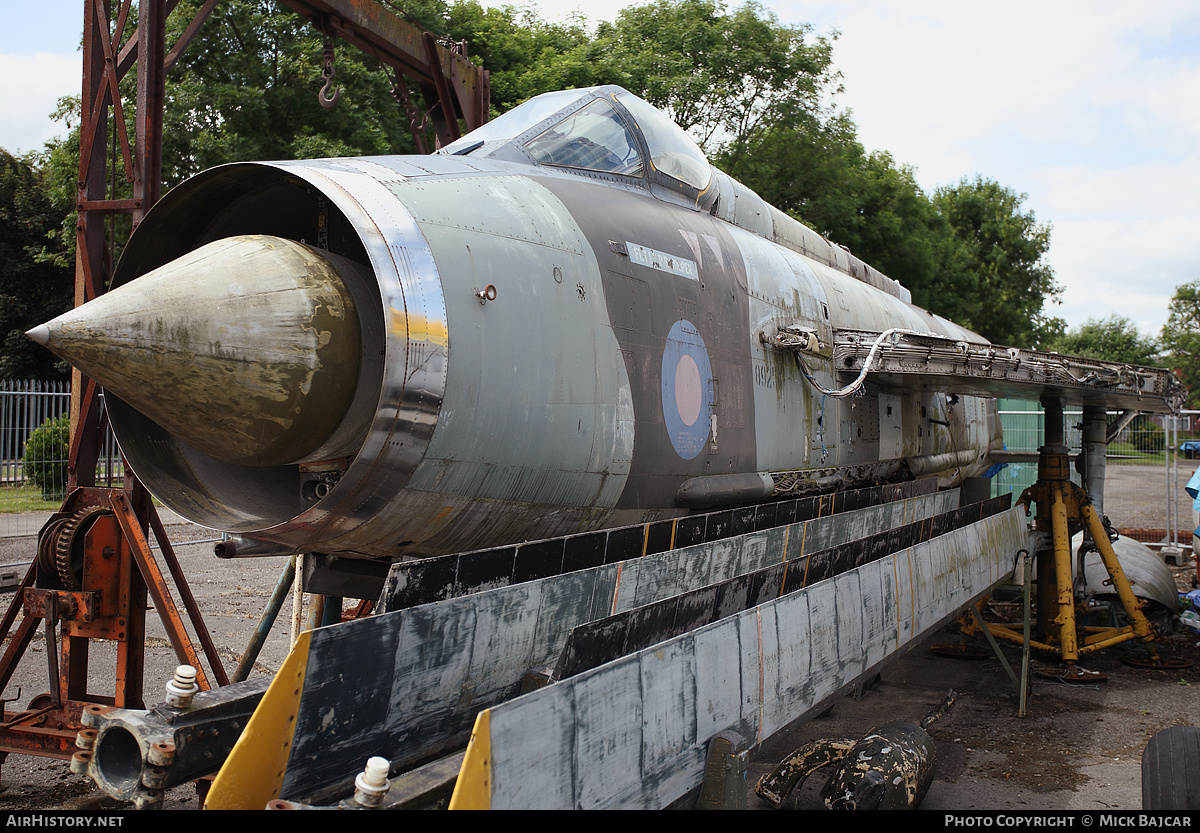 Aircraft Photo of XP706 | English Electric Lightning F3 | UK - Air Force | AirHistory.net #35649