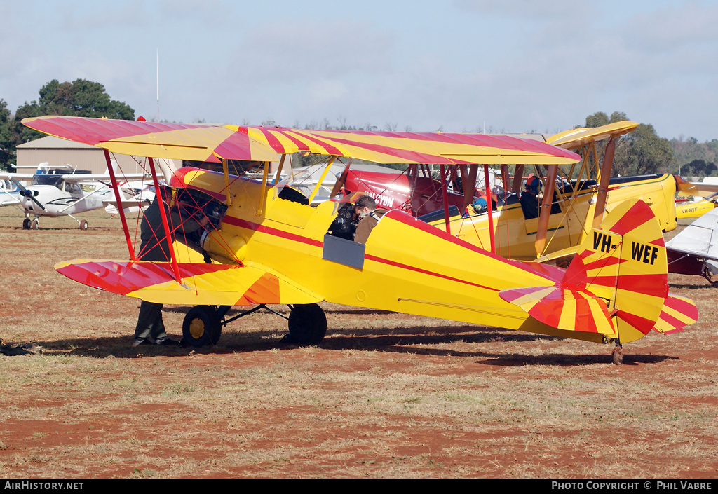 Aircraft Photo of VH-WEF | Stampe-Vertongen SV-4B | AirHistory.net #35671