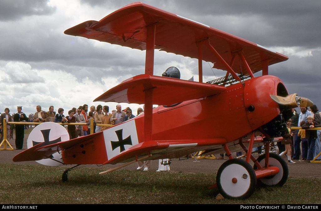 Aircraft Photo of N864DR / 425/17 | Fokker Dr.1 (replica) | Germany - Air Force | AirHistory.net #35677