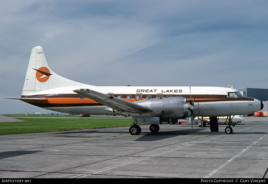 Aircraft Photo of C-GDTE | Convair 580 | Great Lakes Airlines | AirHistory.net #35693