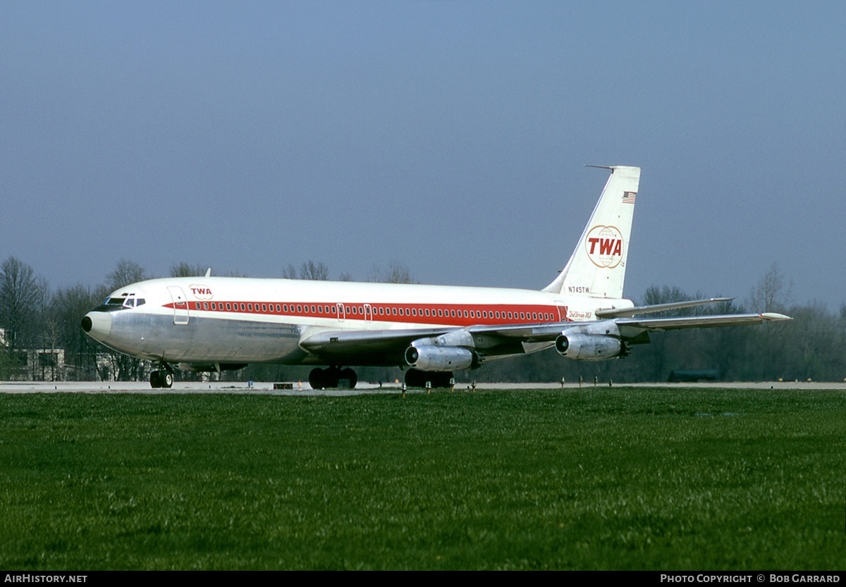 Aircraft Photo of N745TW | Boeing 707-131 | Trans World Airlines - TWA | AirHistory.net #35714