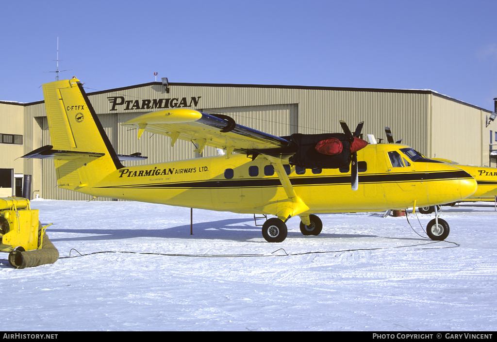 Aircraft Photo of C-FTFX | De Havilland Canada DHC-6-300 Twin Otter | Ptarmigan Airways | AirHistory.net #35723
