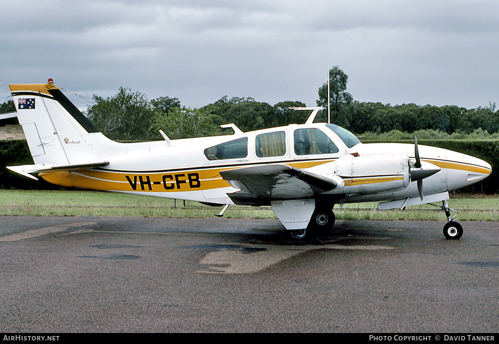 Aircraft Photo of VH-CFB | Beech C55 Baron (95-C55) | AirHistory.net #35735