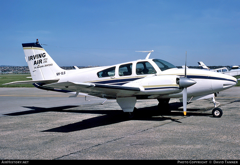 Aircraft Photo of VH-ILS | Beech C55 Baron (95-C55) | Irving Air | AirHistory.net #35736