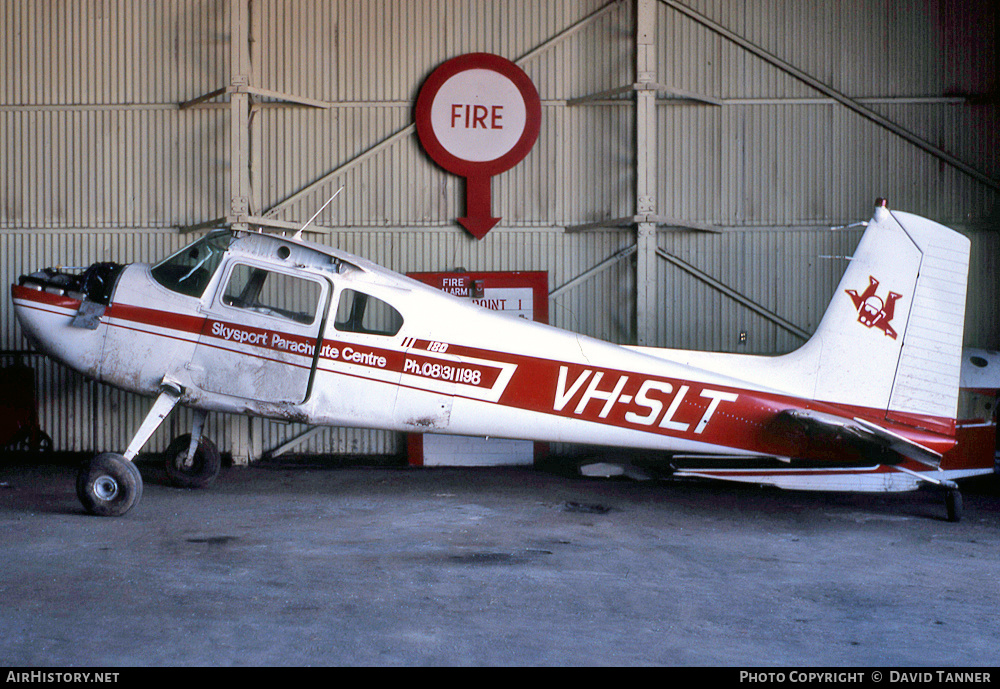 Aircraft Photo of VH-SLT | Cessna 180D | Skysport Parachute Centre | AirHistory.net #35749