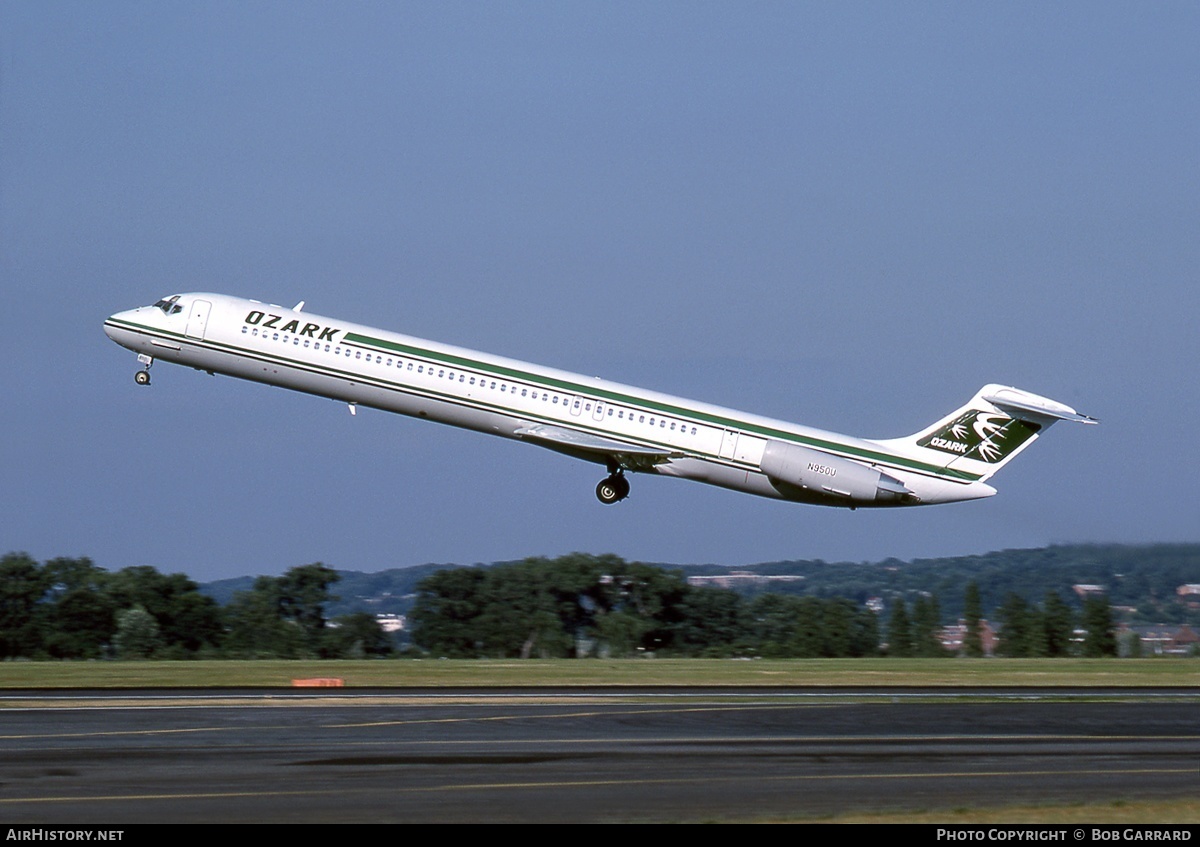 Aircraft Photo of N950U | McDonnell Douglas MD-82 (DC-9-82) | Ozark Air Lines | AirHistory.net #35763