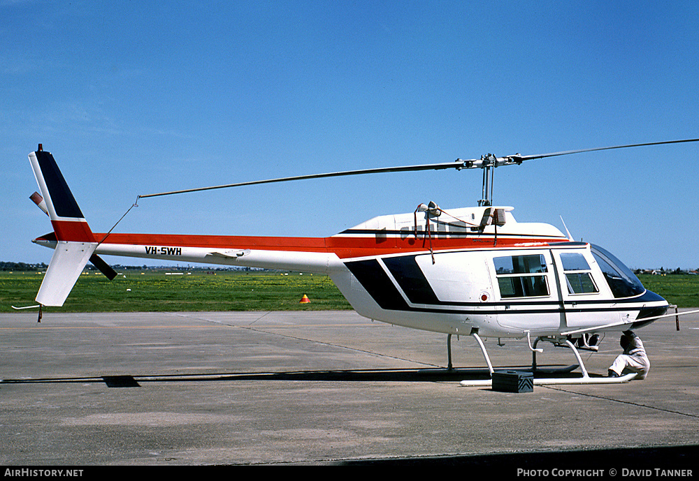Aircraft Photo of VH-SWH | Bell 206B-3 JetRanger III | AirHistory.net #35778