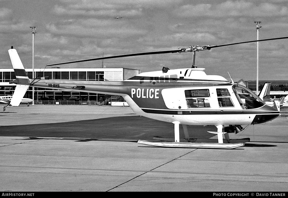 Aircraft Photo of VH-BHS | Bell 206B-2 JetRanger II | Victoria Police | AirHistory.net #35798