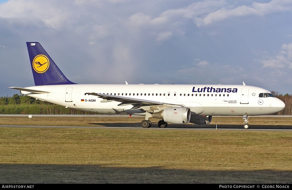 Aircraft Photo of D-AIQM | Airbus A320-211 | Lufthansa | AirHistory.net #35812
