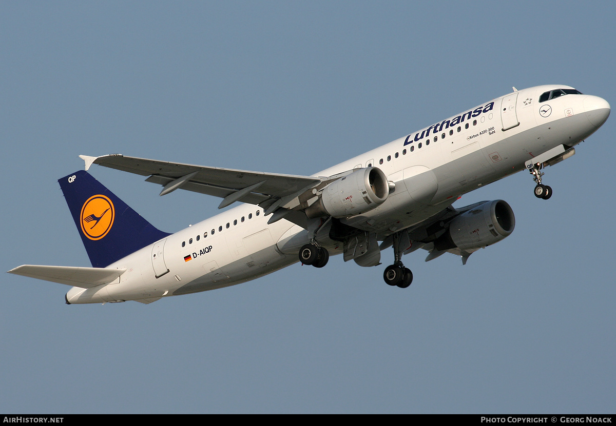 Aircraft Photo of D-AIQP | Airbus A320-211 | Lufthansa | AirHistory.net #35813