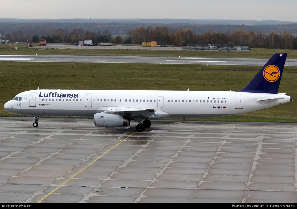 Aircraft Photo of D-AISF | Airbus A321-231 | Lufthansa | AirHistory.net #35827