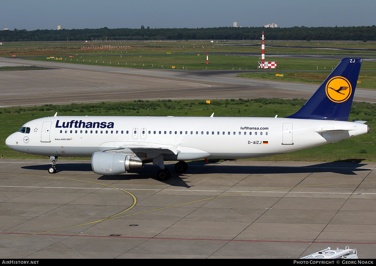 Aircraft Photo of D-AIZJ | Airbus A320-214 | Lufthansa | AirHistory.net #35836
