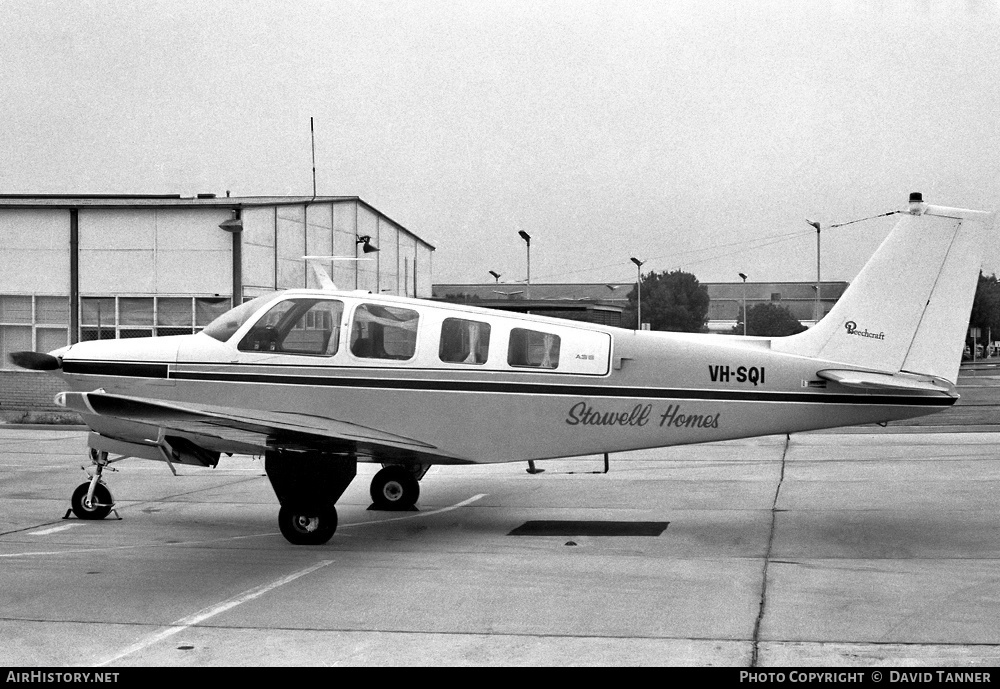 Aircraft Photo of VH-SQI | Beech A36AT Bonanza 36 | Stawell Homes | AirHistory.net #35839